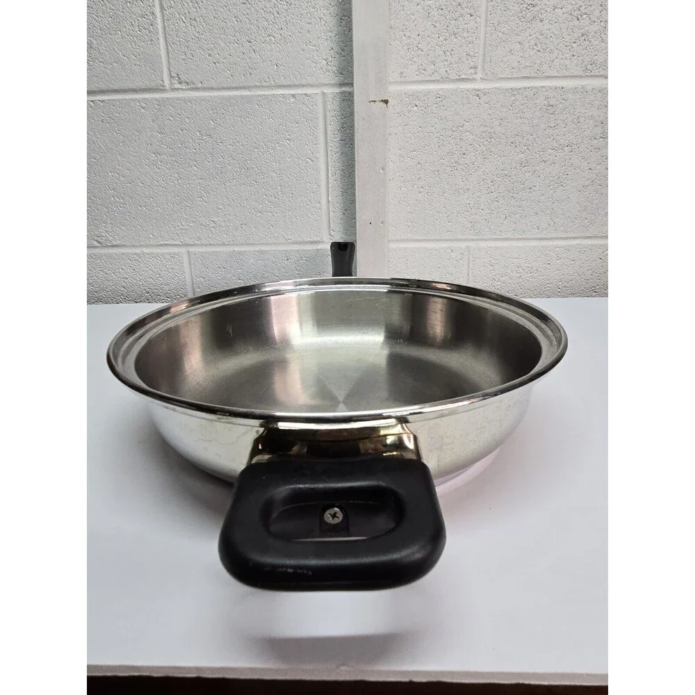T304 Surgical Stainless Waterless Greaseless 11.5”Saute Pan